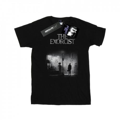 The Exorcist Mens Mono Distressed Poster T-Shirt