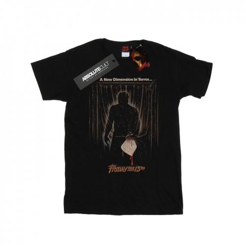 Friday The 13th Mens Shower Poster T-Shirt
