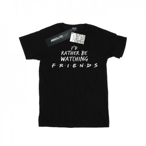 Friends Mens Rather Be Watching T-Shirt