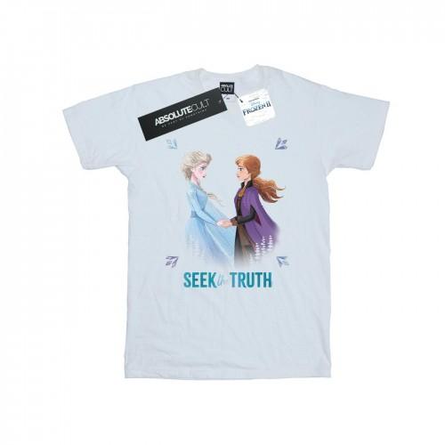 Disney Mens Frozen 2 Elsa And Anna Seek The Truth T-Shirt