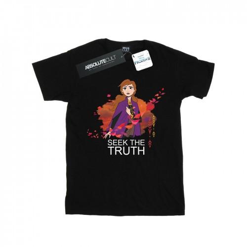 Disney Mens Frozen 2 Anna Seek The Truth Wind T-Shirt