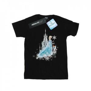 Disney Mens Frozen Elsa And Olaf Winter Magic T-Shirt