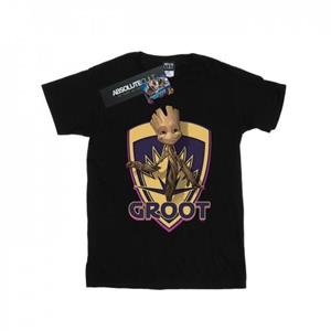 Marvel Mens Guardians Of The Galaxy Groot Badge T-Shirt
