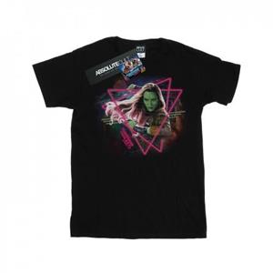 Marvel Mens Guardians Of The Galaxy Neon Gamora T-Shirt