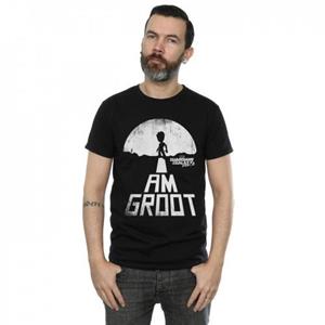 Marvel Mens Guardians Of The Galaxy I Am Groot White T-Shirt