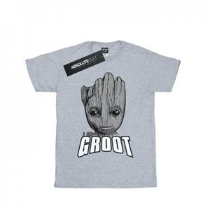 Marvel Mens Guardians Of The Galaxy Groot Face T-Shirt