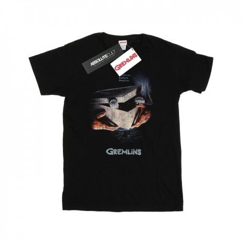 Gremlins Mens Gizmo Distressed Poster T-Shirt