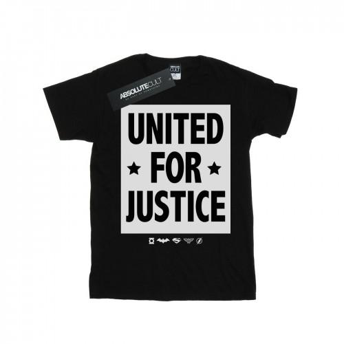 DC Comics Mens Justice League United For Justice T-Shirt