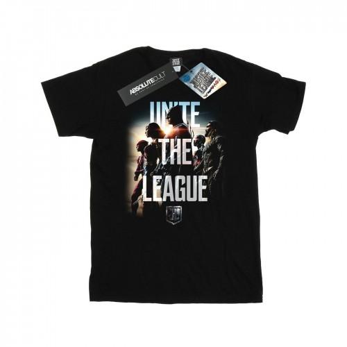 DC Comics Mens Justice League Movie Unite The League T-Shirt