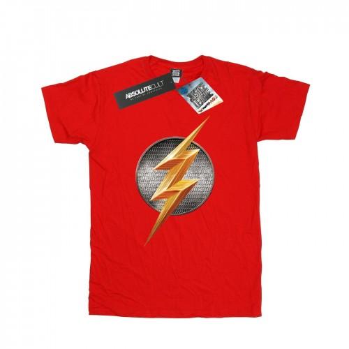 DC Comics Mens Justice League Movie Flash Emblem T-Shirt