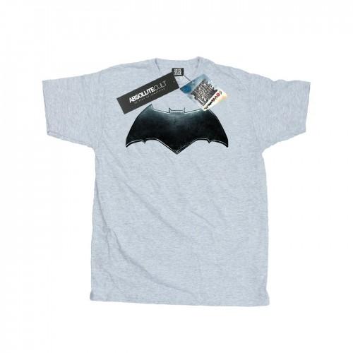 DC Comics Mens Justice League Movie Batman Emblem T-Shirt