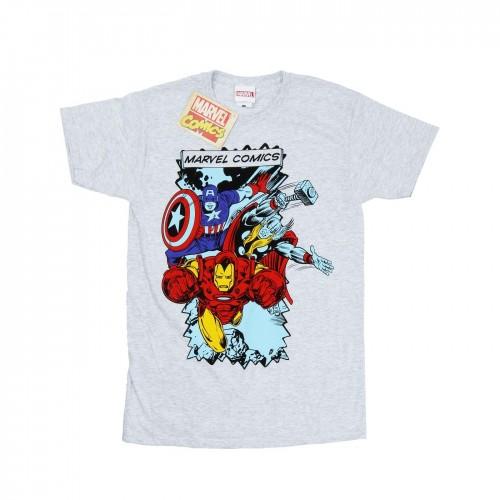 Marvel Mens Comic Characters T-Shirt