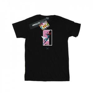 Marvel Comics Mens Black Widow Roof Jump T-Shirt