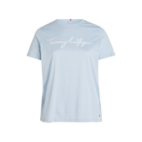 Tommy Hilfiger Curve T-Shirt "CRV REG C-NK SIGNATURE TEE SS"