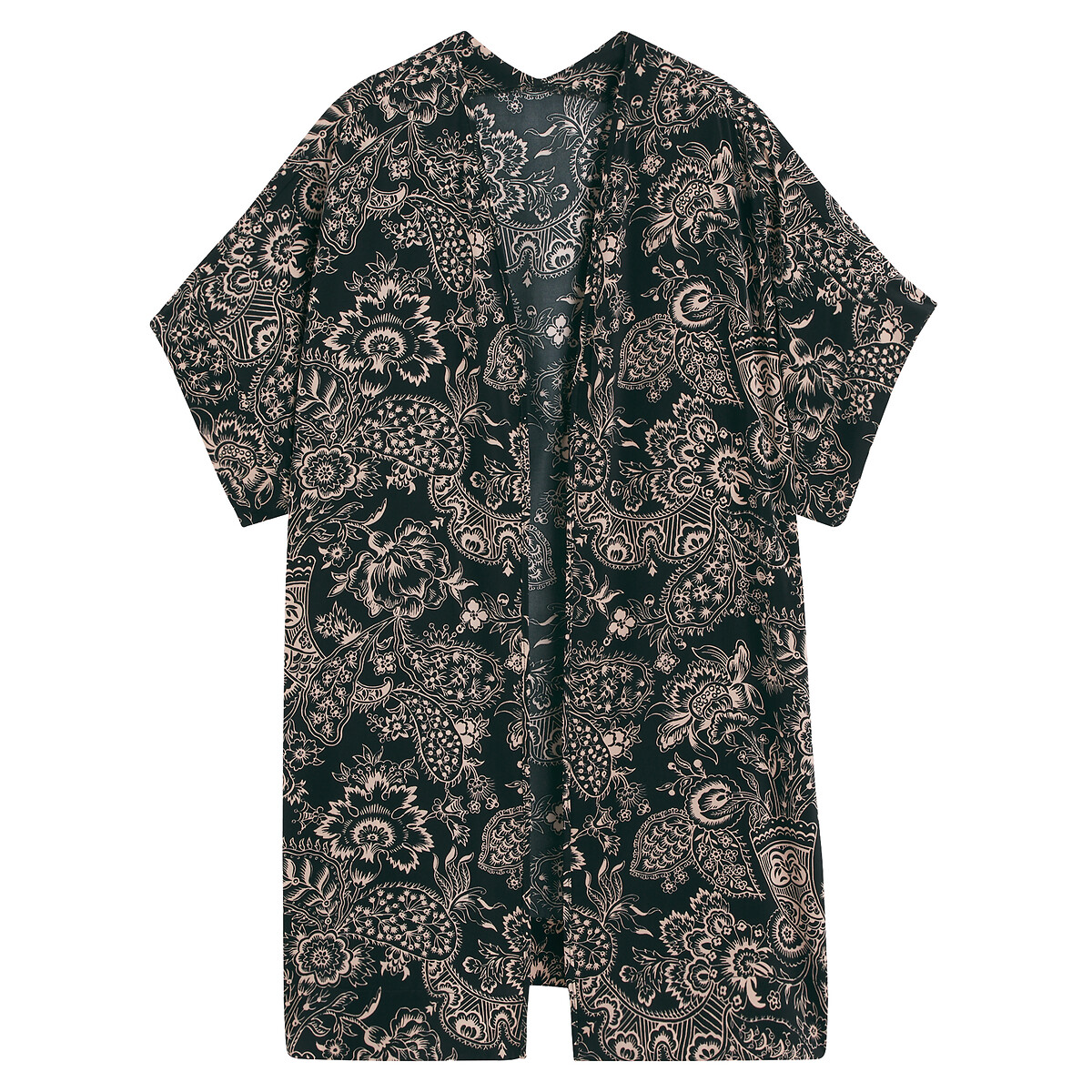 LA REDOUTE COLLECTIONS Oversized, bedrukt kimono , halflang