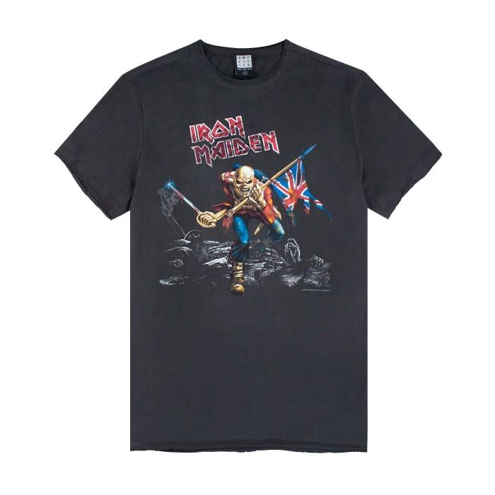 Amplified Mens Iron Maiden 80s Tour T-Shirt