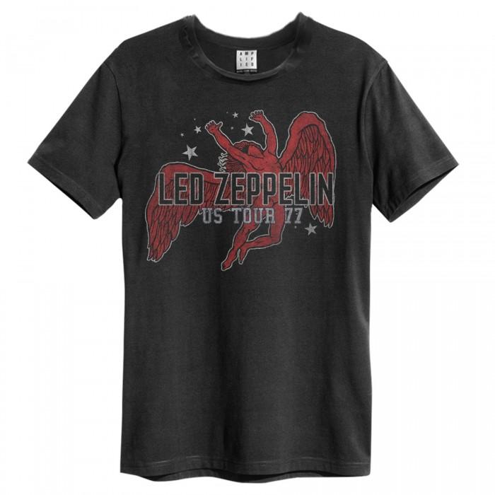 Amplified Mens Led Zeppelin Icarus Tour 77 T-Shirt