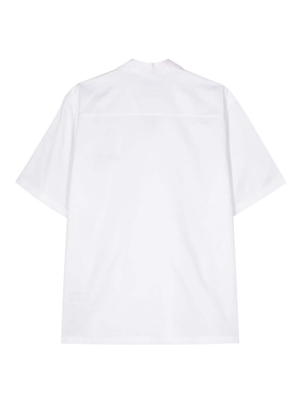Carhartt WIP Overhemd met geborduurd logo - Wit