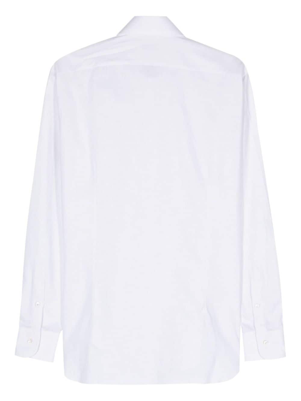 Barba Overhemd met lange mouwen - Wit