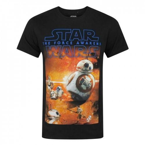 Pertemba FR - Apparel Star wars: The Force Awakens Mens BB-8 Poster T-Shirt