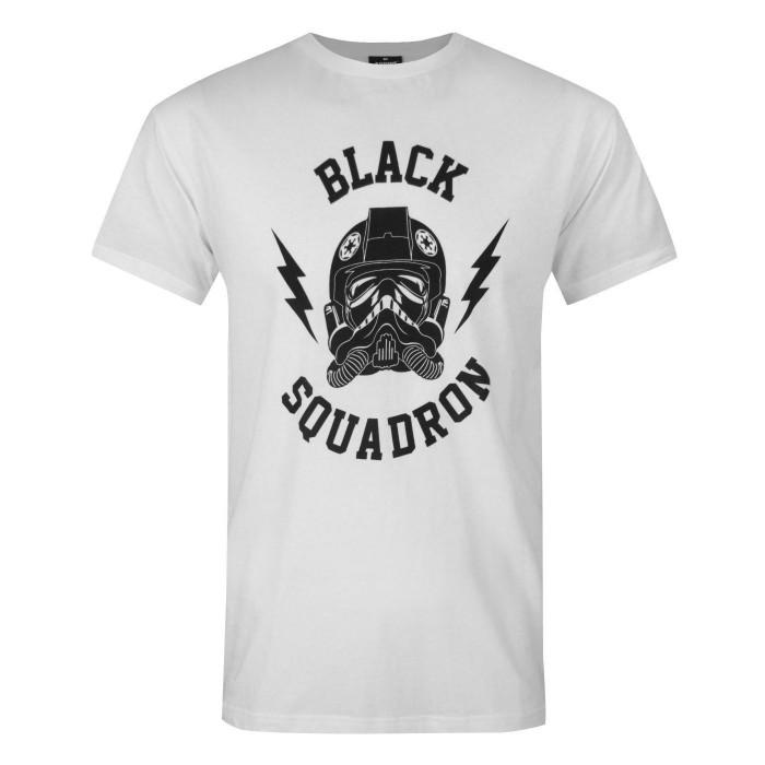 Star Wars Mens Imperial Black Squadron Tie Fighter T-Shirt