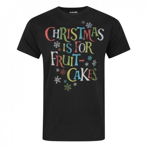 Pertemba FR - Apparel Junk Food Mens Christmas Is For Fruit-Cakes T-Shirt