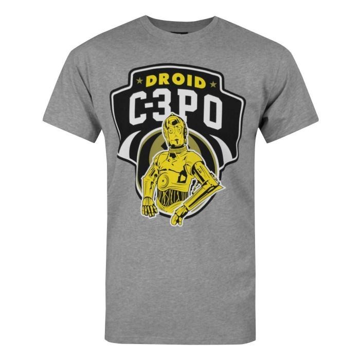 Star Wars Mens C-3PO Droids T-Shirt