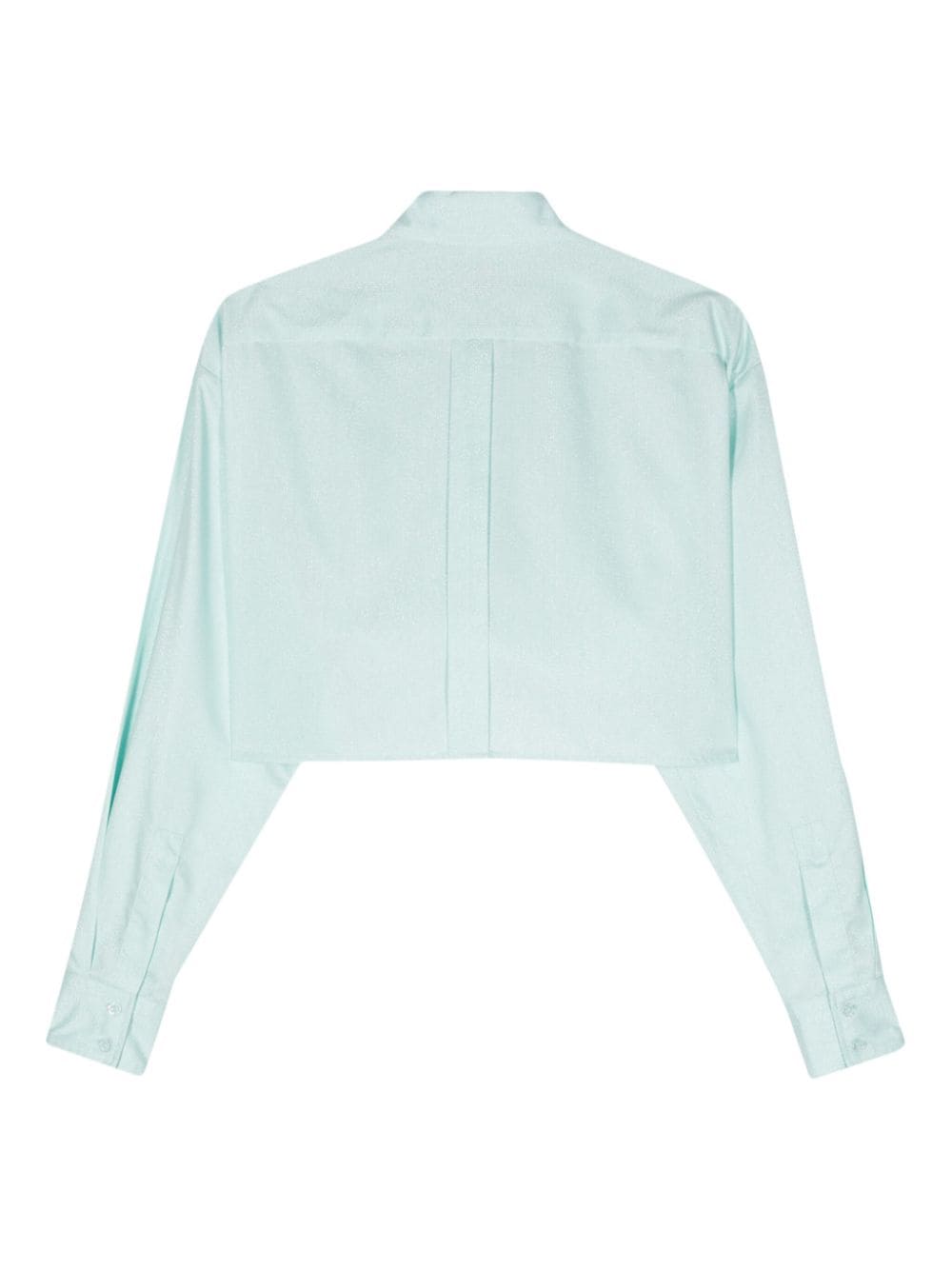 Chiara Ferragni Cropped blouse - Blauw