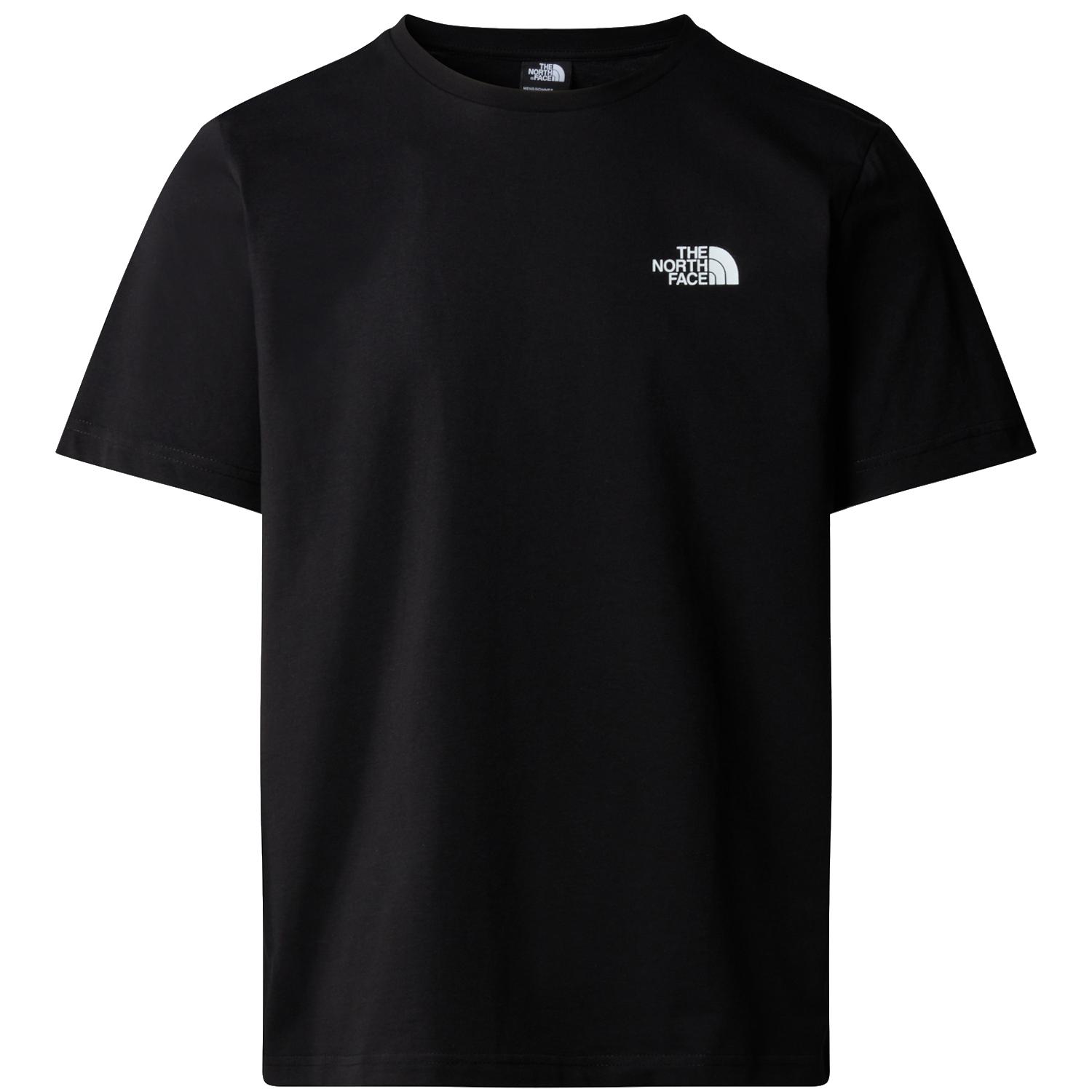 The North Face M S/S Classic Tee, Mens black T-shirt