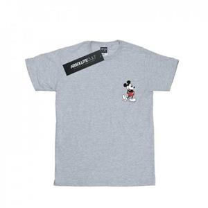 Disney Mens Mickey Mouse Kickin Retro Chest T-Shirt