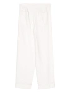 Vince elasticated-waist wide-leg trousers - Wit