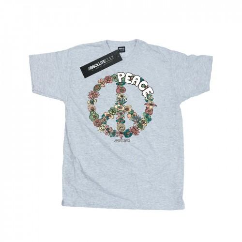 Woodstock Mens Floral Peace T-Shirt