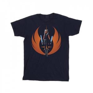 Star Wars Mens Clone Wars Ahsoka Rebel Pose T-Shirt