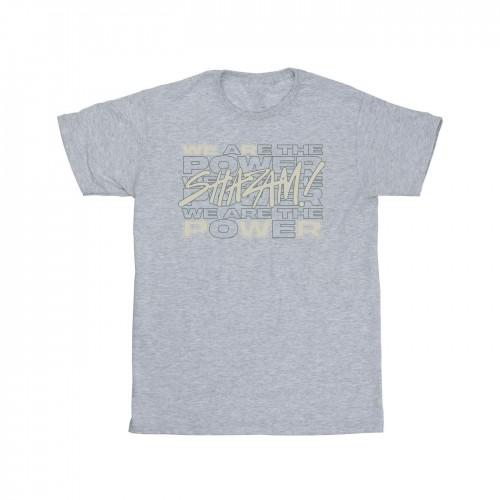DC Comics Mens Shazam Fury Of The Gods We Are The Power T-Shirt