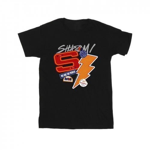DC Comics Mens Shazam Fury Of The Gods Sticker Spam T-Shirt