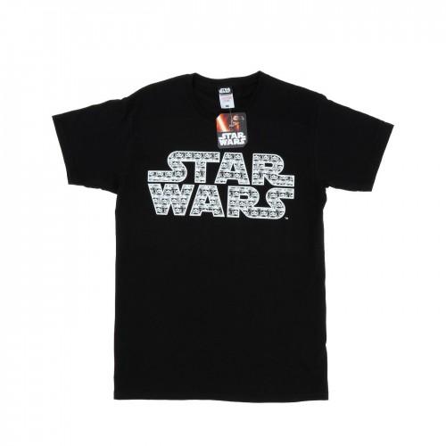 Star Wars Mens Force Awakens Stormtrooper Logo T-Shirt