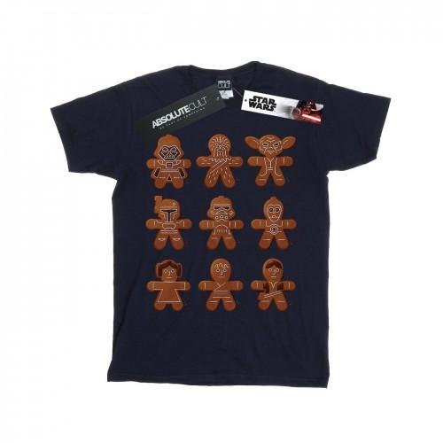 Star Wars Mens Christmas Gingerbread T-Shirt