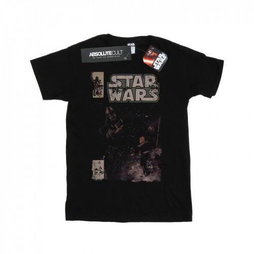 Star Wars Mens Darth Vader Duel Comic T-Shirt