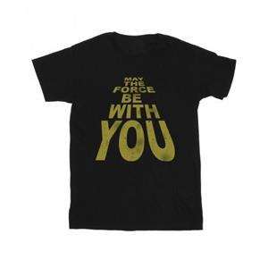 Star Wars Mens May The Force Be With You T-Shirt