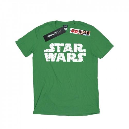 Star Wars Mens Christmas Logo T-Shirt