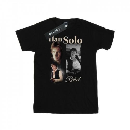 Star Wars Mens Han Solo 90s Style T-Shirt