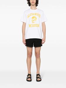 Alexander McQueen T-shirt met logoprint - Wit