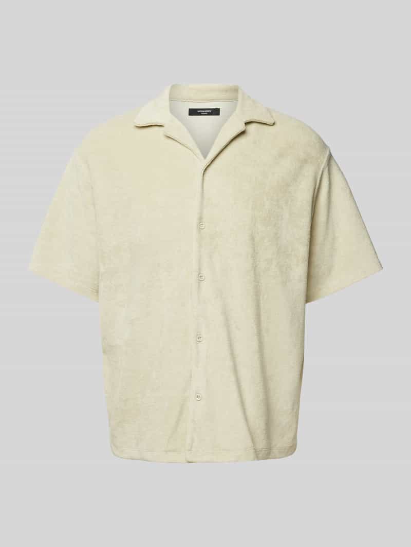Jack & Jones Premium Vrijetijdsoverhemd met reverskraag, model 'TERRY'