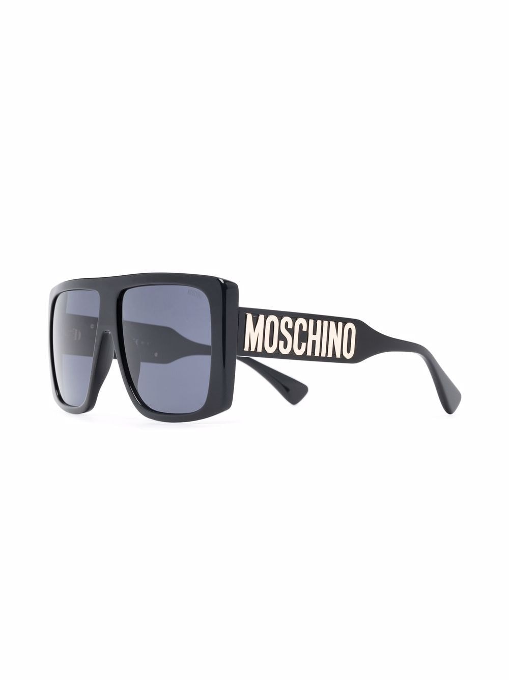 Moschino Eyewear Zonnebril met vierkant montuur - Zwart