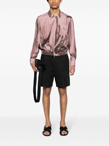 Paul Smith Overhemd met abstracte print - Roze