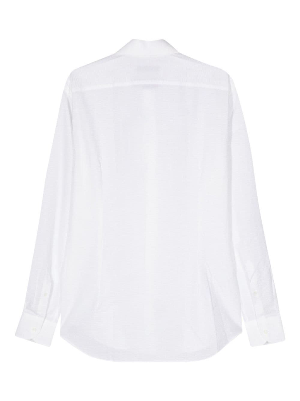 Corneliani Katoenen overhemd - Wit