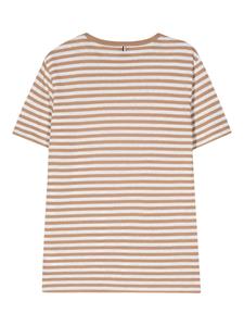 BOSS Gestreept T-shirt - Beige