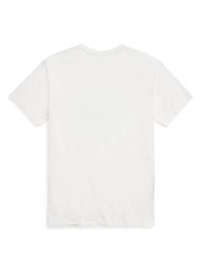 Ralph Lauren RRL Katoenen T-shirt met grafische print - Wit