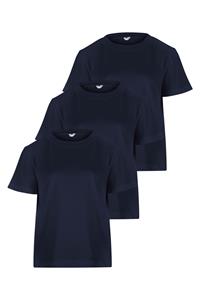 MELA Damen vegan Multipack T-Shirt Khira Navy