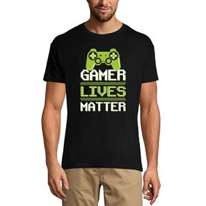 Ultrabasic Heren T-shirt Gamer Lives Matter - Gaming Vintage kleding voor volwassenen